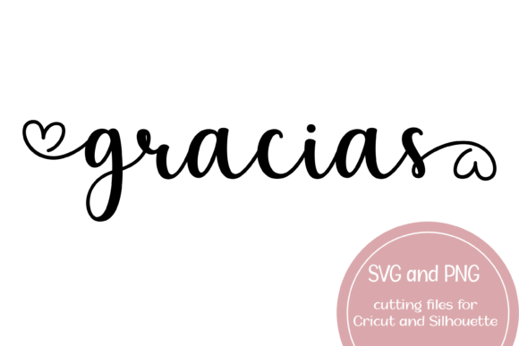 Gracias Heart Printable SVG Review
