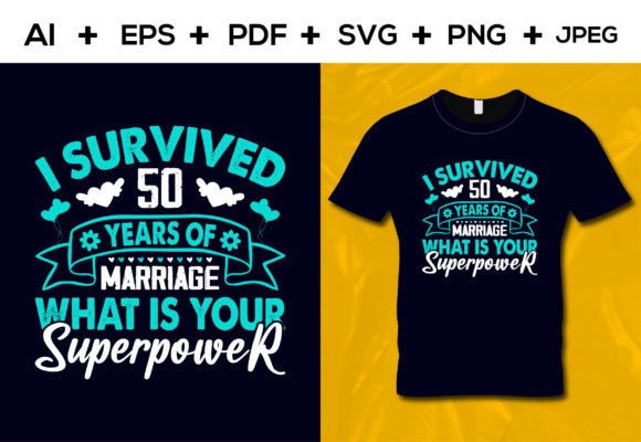 I Survived 50 Years of Marriage T-shirt Review