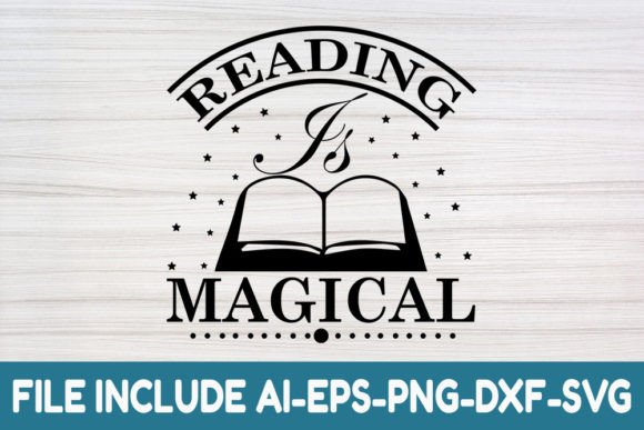 Reading is Magical - Reading Svg Review
