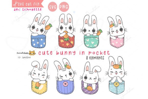 Real-World Review: Kawaii Cute Rabbit Bunny in Pocket Svg