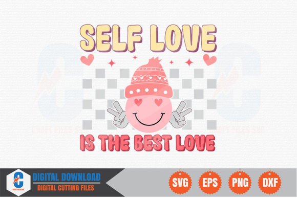 Self Love is the Best Love - Retro SVG Review