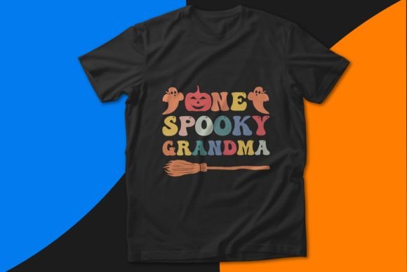 Spooky Grandma Halloween T-Shirt Design Review