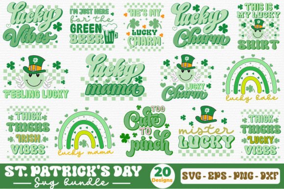 St. Patrick s Day Retro SVG Bundle Review